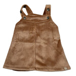 Bamboom+Babies Abito Salopette In Velluto tinta unita Cammello per Bambina 10299J CAMMELLO BAMBOOM+BABIES 