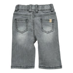 Bamboom+Babies Jeans tinta unita con Girovita Regolabile Grigio per Neonata 1049 GRIGIO BAMBOOM+BABIES 