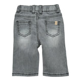 Bamboom+Babies Jeans tinta unita con Girovita Regolabile Grigio per Neonata 1049 GRIGIO BAMBOOM+BABIES 