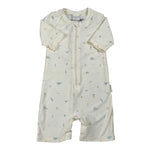 Bamboom+Babies Costume Intero tinta unita con Stampa Panna per Bambino 726 PANNA BAMBOOM+BABIES 