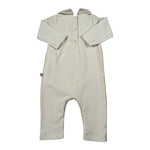 Bamboom+Babies Tutina tinta unita con Colletto Panna per Neonato ELLE PANNA BAMBOOM+BABIES 