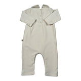 Bamboom+Babies Tutina tinta unita con Colletto Panna per Neonato ELLE PANNA BAMBOOM+BABIES 