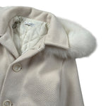 Barcellino Cappotto tinta unita con Cappuccio Panna per Neonata 116113 PANNA BARCELLINO 
