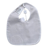 Barcellino Bavetta tinta unita con Ricami Beige per Neonato 120207 BEIGE BARCELLINO 