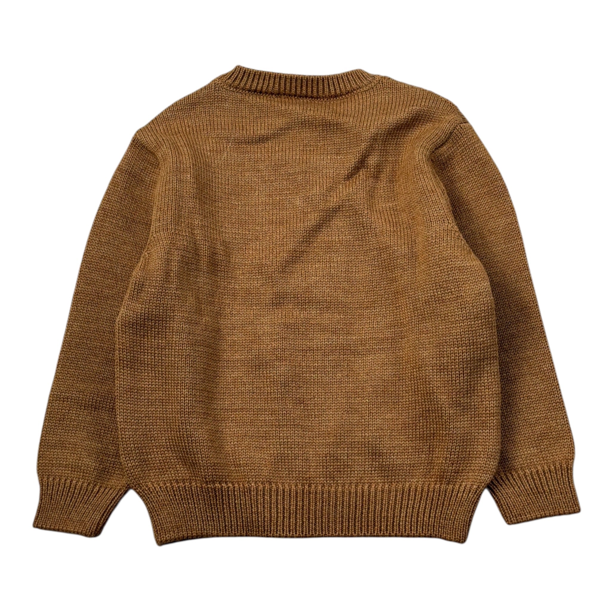 Barcellino Maglia tinta unita con Trecce Cammello per Bambino 125411J CAMMELLO BARCELLINO 