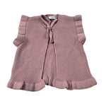 Barcellino Gilet tinta unita Rosa per Neonata 126012 ROSA BARCELLINO 