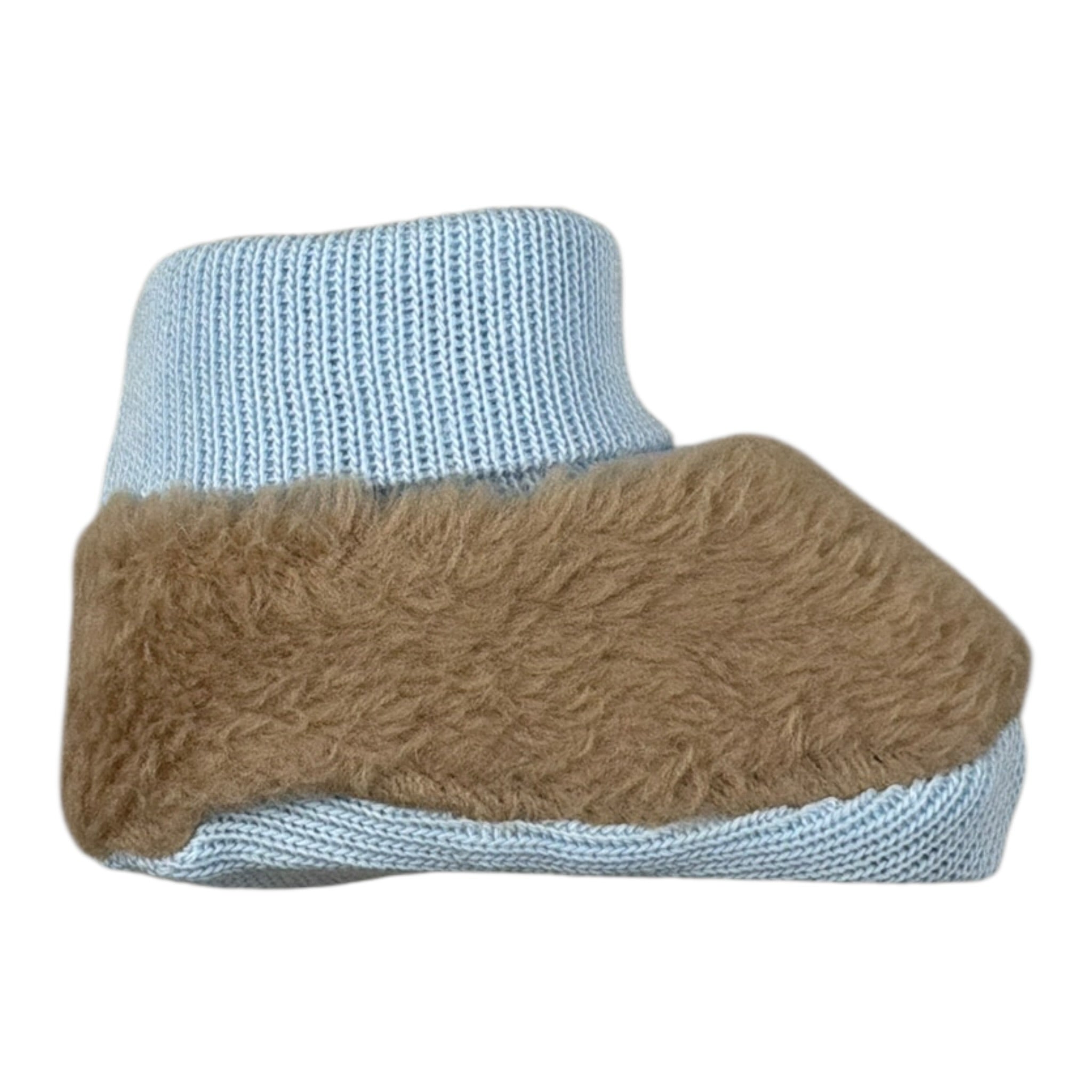 Barcellino Babbucce tinta unita Teddy Beige per Neonato 4515 BEIGE BARCELLINO 