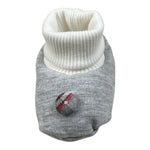Barcellino Babbucce tinta unita Grigio per Neonato 64277 GRIGIO BARCELLINO 
