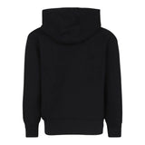 Barrow Kids Felpa Chiusa con Cappuccio tinta unita con Stampa Nero per Bambino F4BKJUHS059 NERO BARROW KIDS 