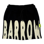 Barrow Kids Gonna tinta unita con Logo Nero per Bambina F5BKJGSK035 NERO BARROW KIDS 