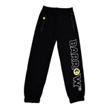 Barrow Kids Pantalone Modello Tuta tinta unita con Logo Nero per Bambino F5BKJUFP051 NERO BARROW KIDS 