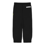 Barrow Kids Pantalone Tuta tinta unita con Logo Nero per Bambino F5BKJUFP068XX NERO BARROW KIDS 