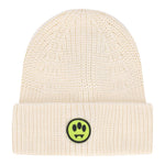 Barrow Kids Cappello tinta unita con Logo Panna per Bambina F5BKJUHT073X PANNA BARROW KIDS 