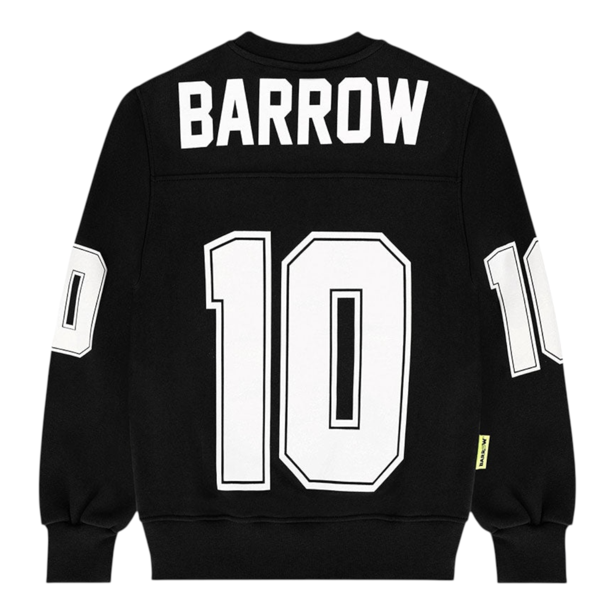 Barrow Kids Felpa Chiusa Girocollo Tint Unita Nero per Bambino F5BKJUSW066XX NERO BARROW KIDS 