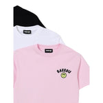 Barrow Kids Set 3 T-Shirt Tricolore Bianco per Bambino F5BKJUTH054 BIANCO BARROW KIDS 