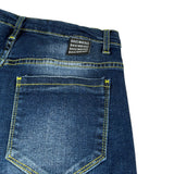 Bikkembergs Jeans tinta unita con Girovita Regolabile Blu per Bambino BK12311 BLU BiKKEMBERGS 