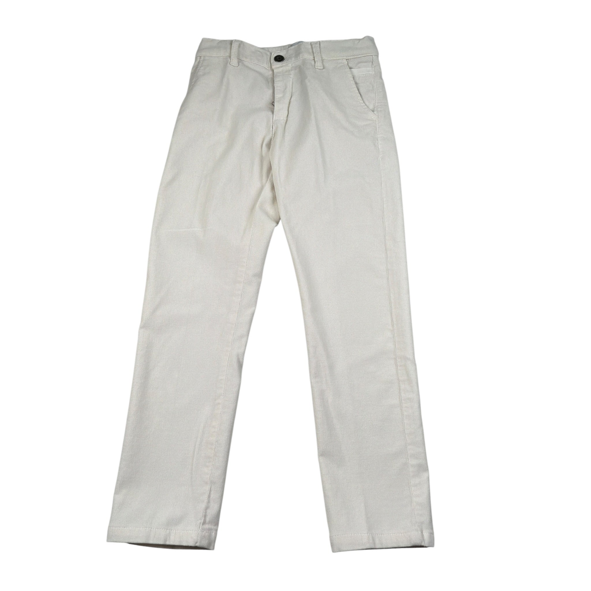 Bikkembergs Pantalone tinta unita In Camoscio Beige per Bambino BK1939 BEIGE BiKKEMBERGS 