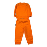 Bikkembergs Completo 2Pz Felpa-Pantalone Modello Tuta Arancione per Neonato BK3414 ARANCIONE BiKKEMBERGS 