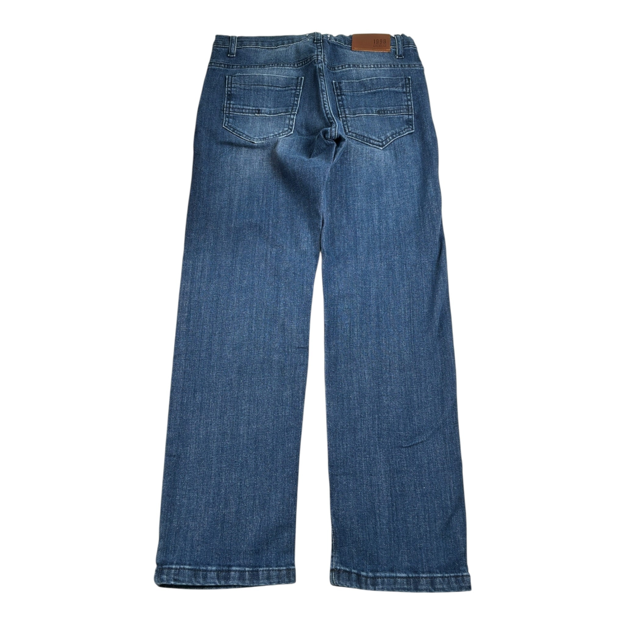 Bikkembergs Jeans tinta unita con Girovita Regolabile Blu per Bambino BK3632 BLU BiKKEMBERGS 