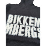 Bikkembergs Maglia Collo Alto tinta unita con Stampa Blu per Bambino BK3646 BLU BiKKEMBERGS 