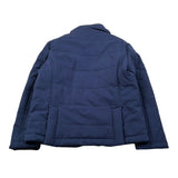 Bikkembergs Giubbino tinta unita con Cappuccio Blu per Bambino BK3729 BLU BiKKEMBERGS 