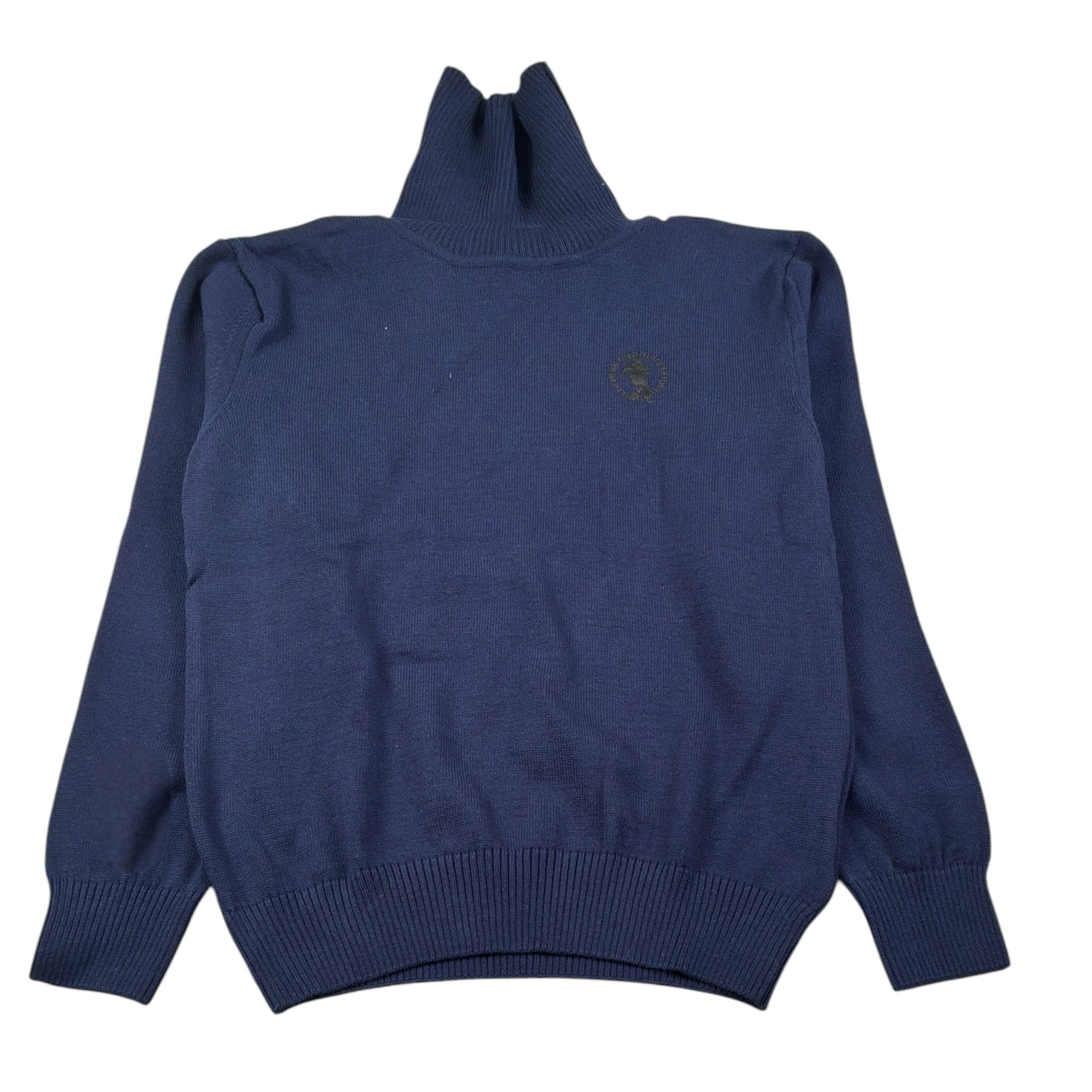 Bikkembergs Maglia Collo Alto tinta unita Blu per Bambino BK3748X BLU BiKKEMBERGS 
