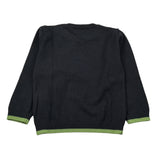 Bikkembergs Maglia tinta unita con Stampa Nero per Neonato BK3803 NERO BiKKEMBERGS 