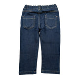 Bikkembergs Jeans tinta unita con Elastico In Vita Blu per Neonato BK3837 BLU BiKKEMBERGS 