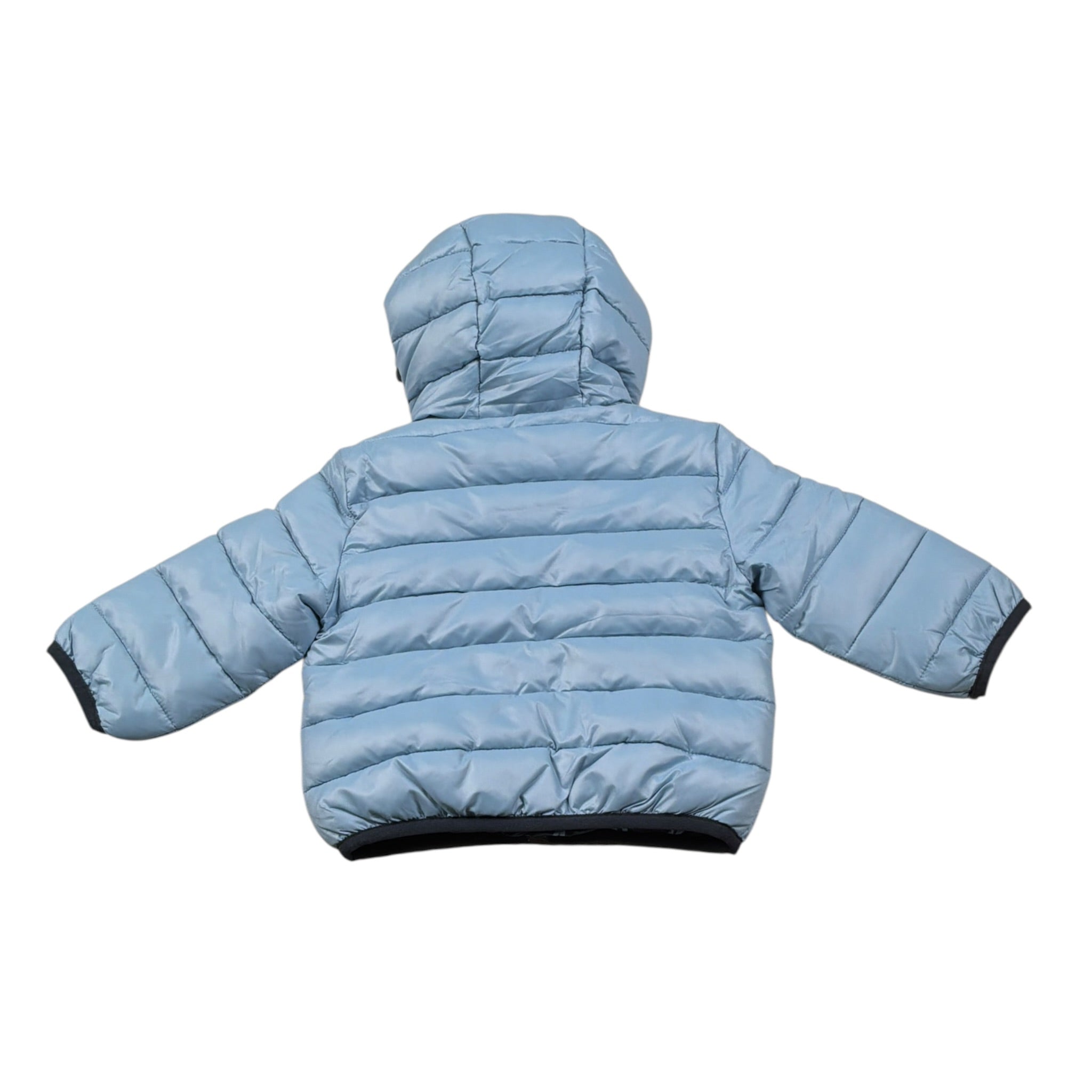 Bikkembergs Giubbino tinta unita con Cappuccio Azzurro per Neonato BK3842 AZZURRO BiKKEMBERGS 