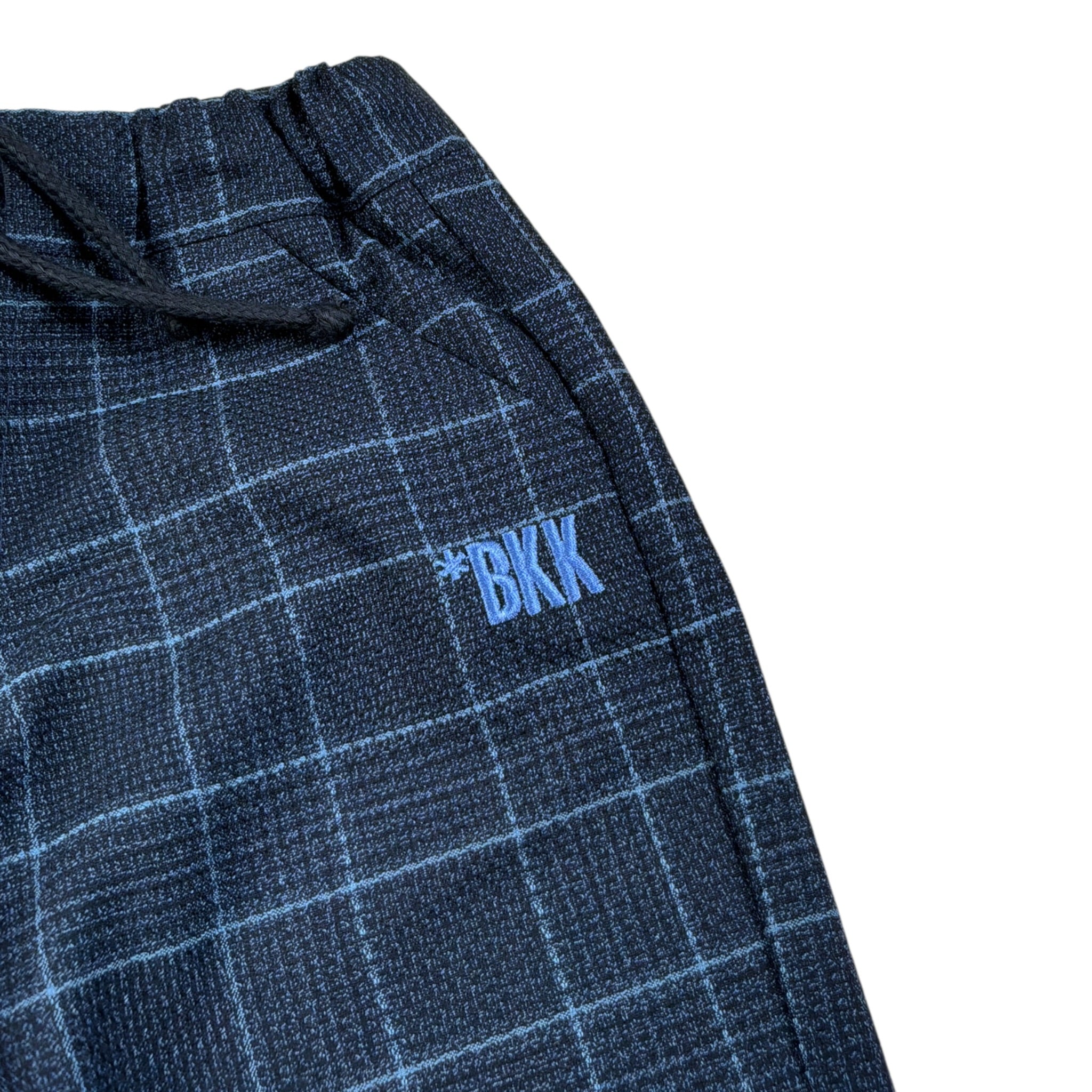 Bikkembergs Pantalone tinta unita con Fantasia A Quadrettini Blu per Bambino BK3861 BLU BiKKEMBERGS 