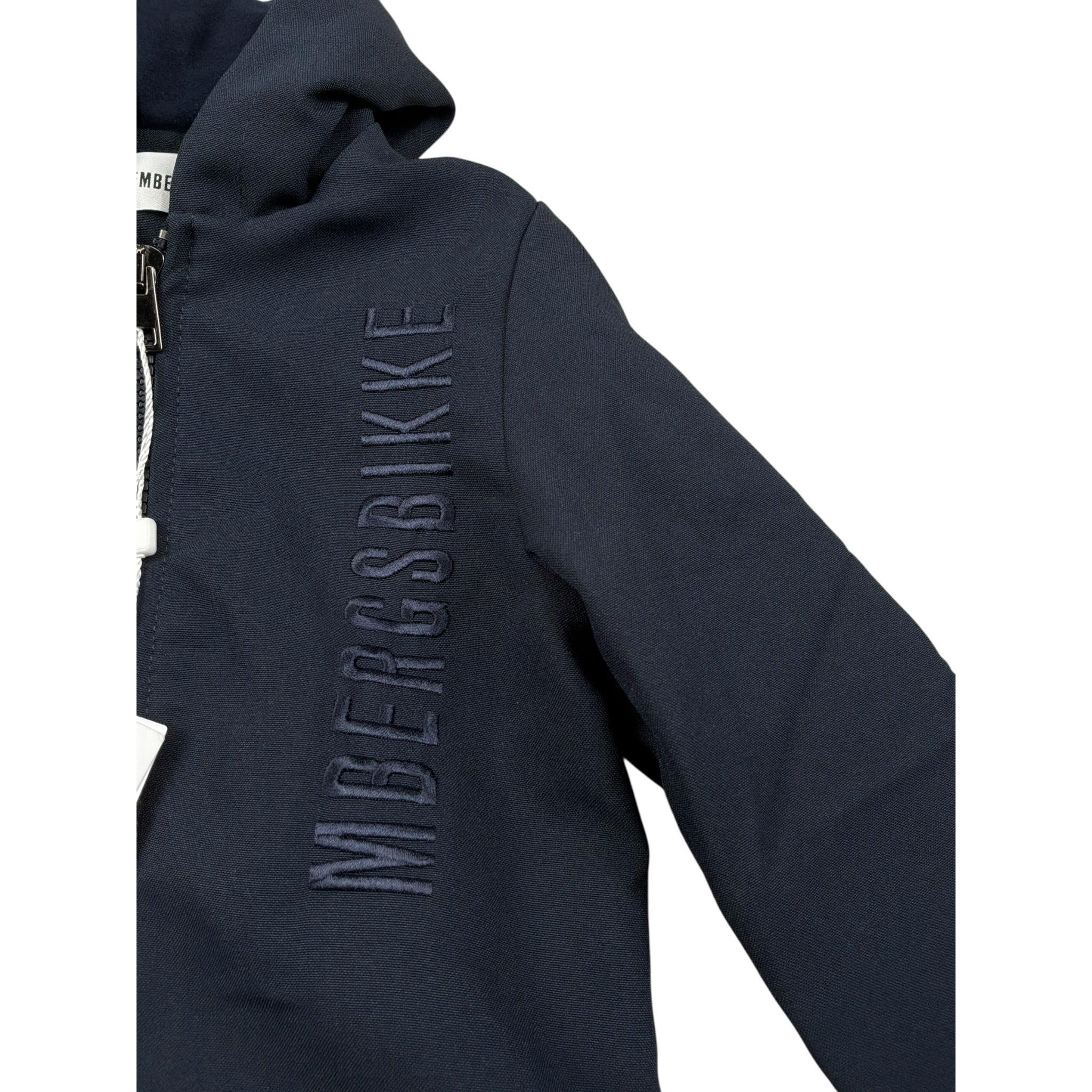 Bikkembergs Giubbino tinta unita con Cappuccio Blu per Neonato BK3863 BLU BiKKEMBERGS 
