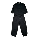 Bikkembergs Completo 2 Pezzi Felpa-Pantalone tinta unita Nero per Bambino BK3894 NERO BiKKEMBERGS 