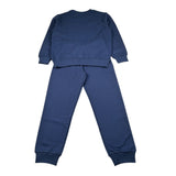 Bikkembergs Completo 2 Pezzi Felpa-Pantalone tinta unita Blu per Bambino BK3903 BLU BiKKEMBERGS 