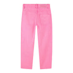 Billieblush Jeans tinta unita con Girovita Regolabile Rosa Fluo per Bambina TWILL ROSA FLUO BillIEBLUSH 