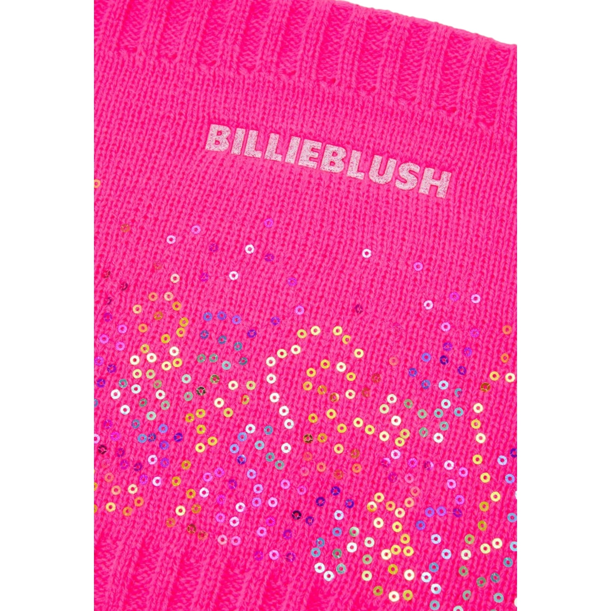 Billieblush Scaldacollo tinta unita Rosa Fluo per Bambina U20588 ROSA FLUO BillIEBLUSH 