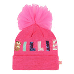 Billieblush Set Cappello Sciarpa tinta unita Rosa Fluo per Neonata U20611 ROSA FLUO BillIEBLUSH 