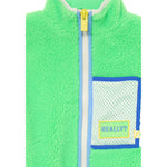 Billieblush Giubbino tinta unita con Zip Verde Fluo per Bambina U21174 VERDE FLUO BillIEBLUSH 