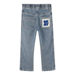Billieblush Jeans tinta unita con Elastico In Vita Azzurro per Bambino U21201 AZZURRO BillIEBLUSH 