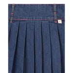 Billieblush Gonna In Denim tinta unita Blu per Bambina U21322 BLU BillIEBLUSH 