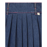 Billieblush Gonna In Denim tinta unita Blu per Bambina U21322 BLU BillIEBLUSH 
