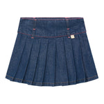 Billieblush Gonna In Denim tinta unita Blu per Neonata U21322NX BLU BillIEBLUSH 