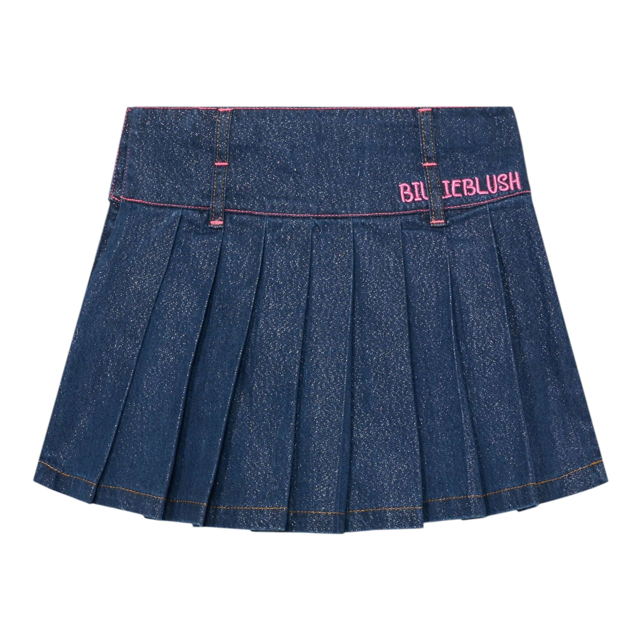 Billieblush Gonna In Denim tinta unita Blu per Bambina U21322X BLU BillIEBLUSH 
