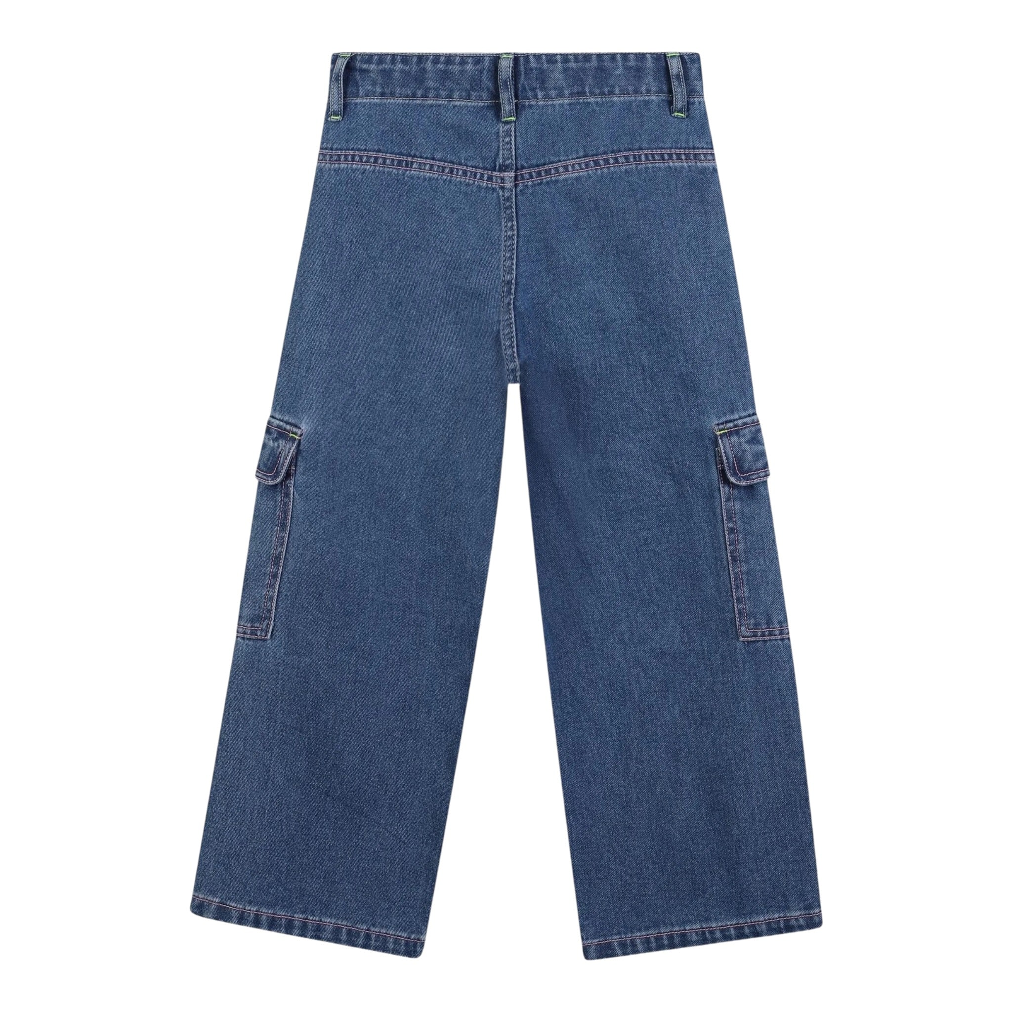 Billieblush Jeans tinta unita Modello Palazzo Blu per Bambina U21329 BLU BillIEBLUSH 