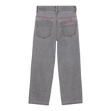 Billieblush Jeans tinta unita con Girovita Regolabile Grigio per Bambina U21339 GRIGIO BillIEBLUSH 