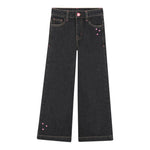 Billieblush Jeans tinta unita Modello Palazzo Nero per Bambina U21340X NERO BillIEBLUSH 