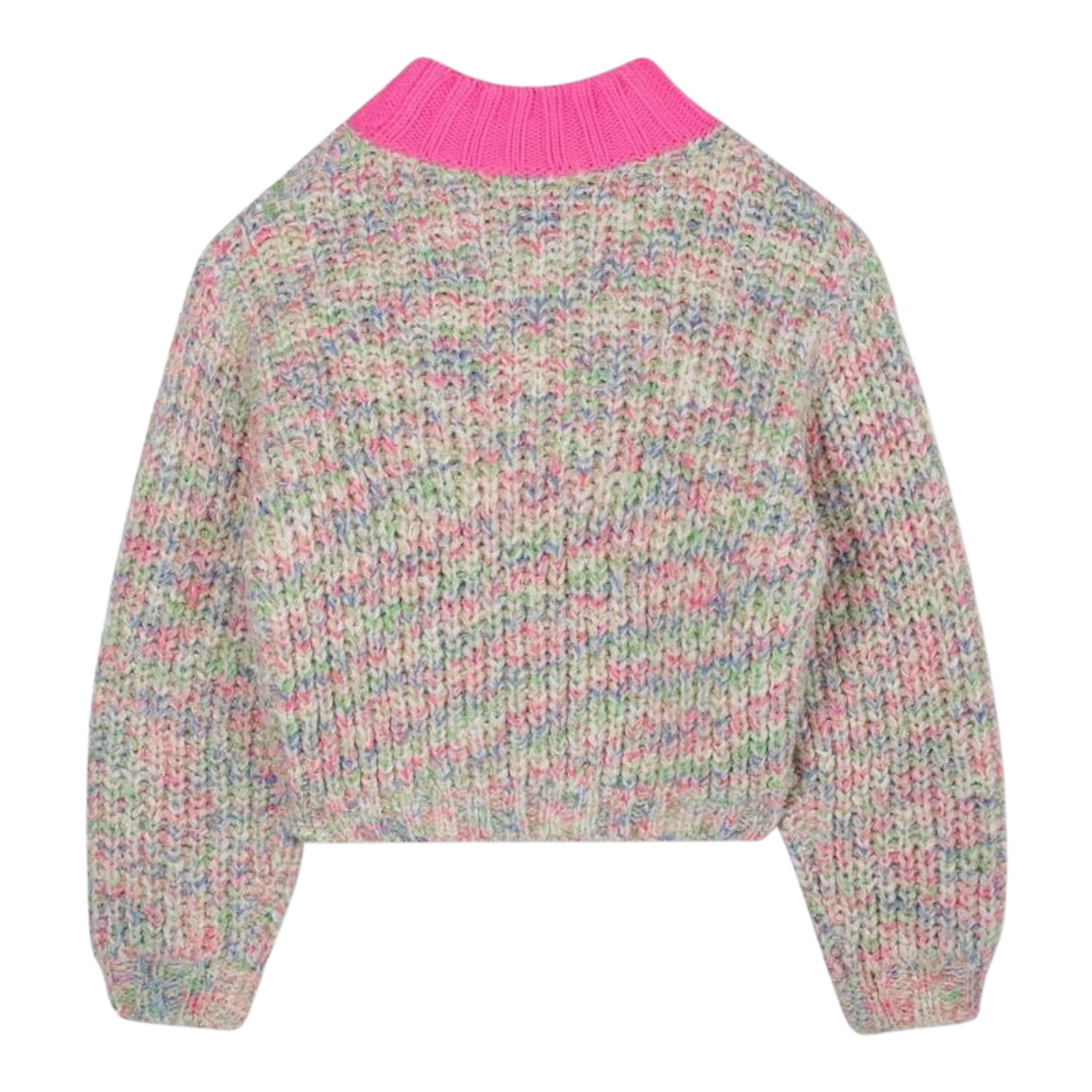 Billieblush Maglia Girocollo In Contrasto Multicolor per Bambina U21367J MULTICOLOR BillIEBLUSH 