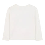 Billieblush Shirt Girocollo tinta unita con Stampa Panna per Bambina U21405 PANNA BillIEBLUSH 