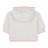 Billieblush Pelliccia tinta unita con Zip Panna per Neonata U21437 PANNA BillIEBLUSH 