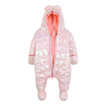 Billieblush Eskimo tinta unita con Cappuccio Rosa per Neonata U21439 ROSA BillIEBLUSH 