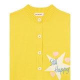 Billieblush Cardigan tinta unita con Ricami Giallo per Bambina U21560 GIALLO BillIEBLUSH 
